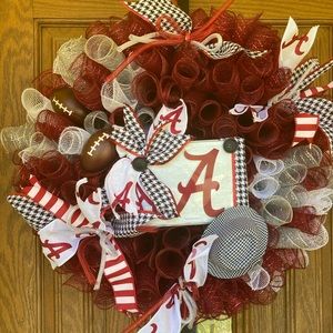 Roll Tide -Alabama Crimson Tide wreath